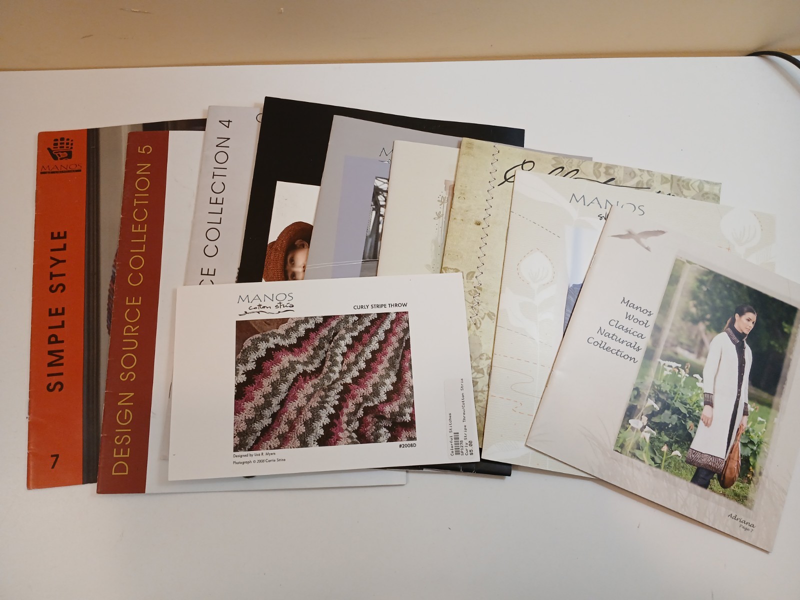 Manos Del Uruguay Knitting Pattern Books Magazine Womens Lot- MG1