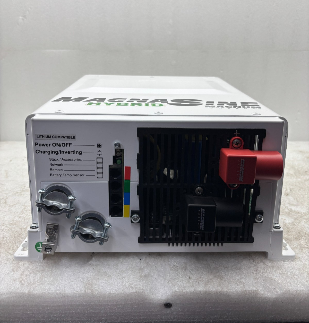 Magnum MSH3012M-L 3000 Watt 12V Hybrid Pure Sine Inverter 125 AMP PFC Charger