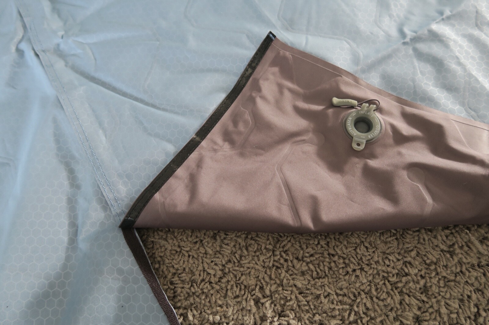 Exped Air Cell Aircell Mat Double Duo Hook and Loop Joining