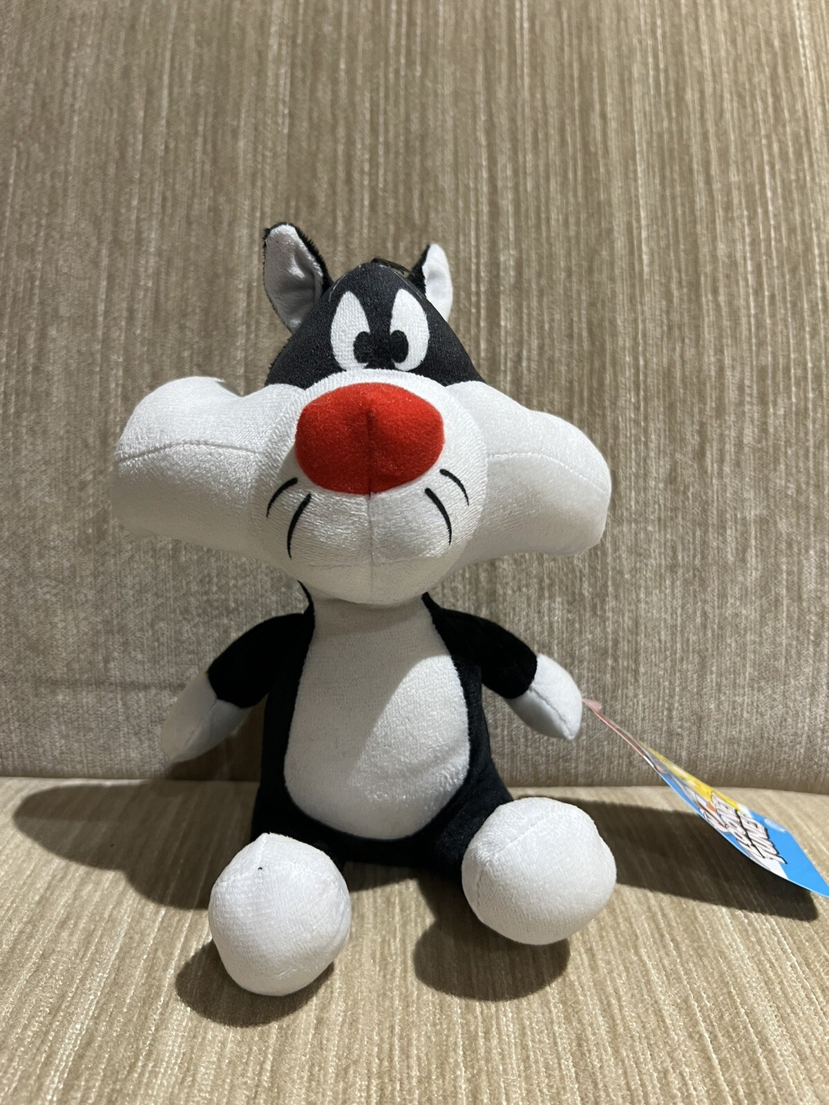 7” Looney Tunes Sylvester Plush Toy NWT New w/ Tag Toy Factory 2024 RARE