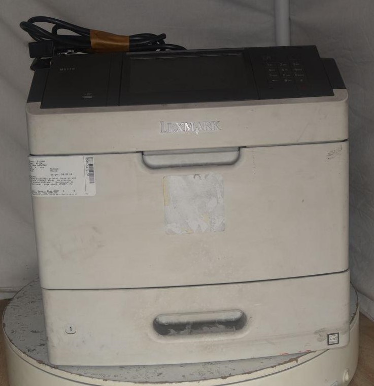 Lexmark M5170 40G0740 Mono Laser Printer 120K Page Count SEE NOTES