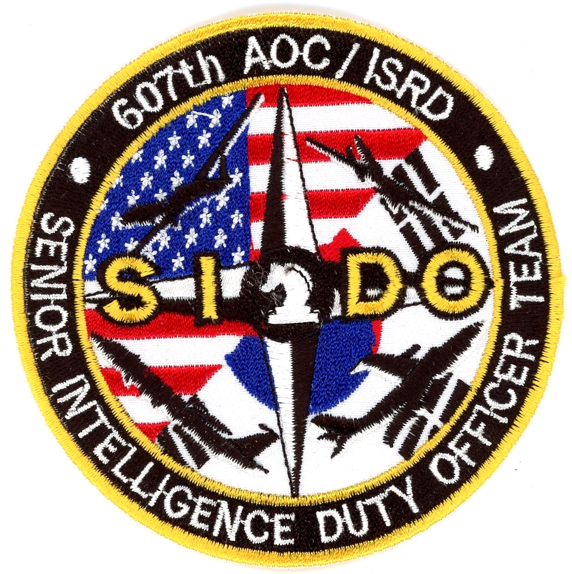 US Air Force Patch: 607th Air Operations Center ISRD