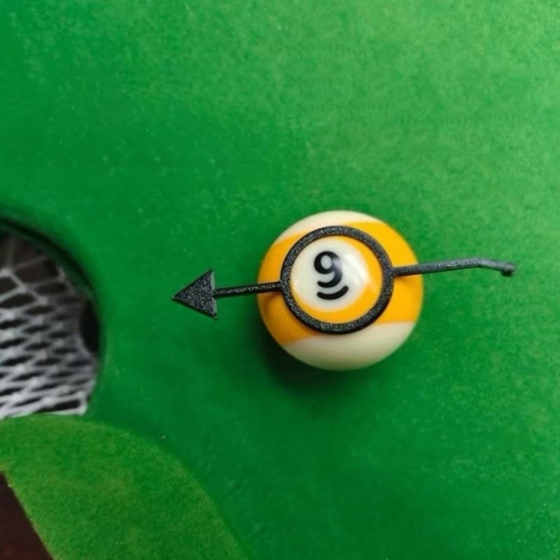 10Pcs Ball Position Marker Pool Billiard Training Guide for Intermediate Player
