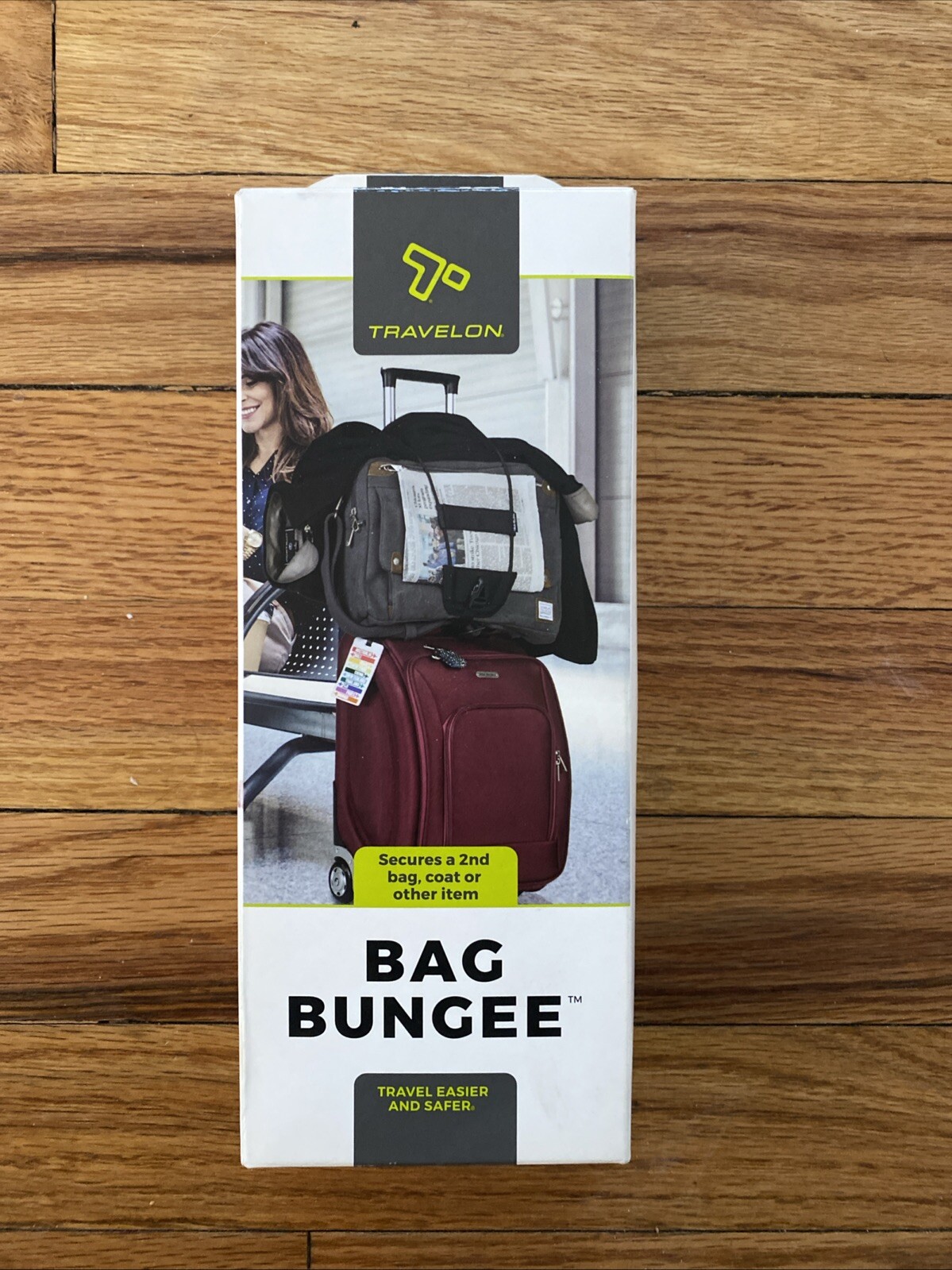 Travelon Bag Bungee Luggage Strap to Secure Second Bag New