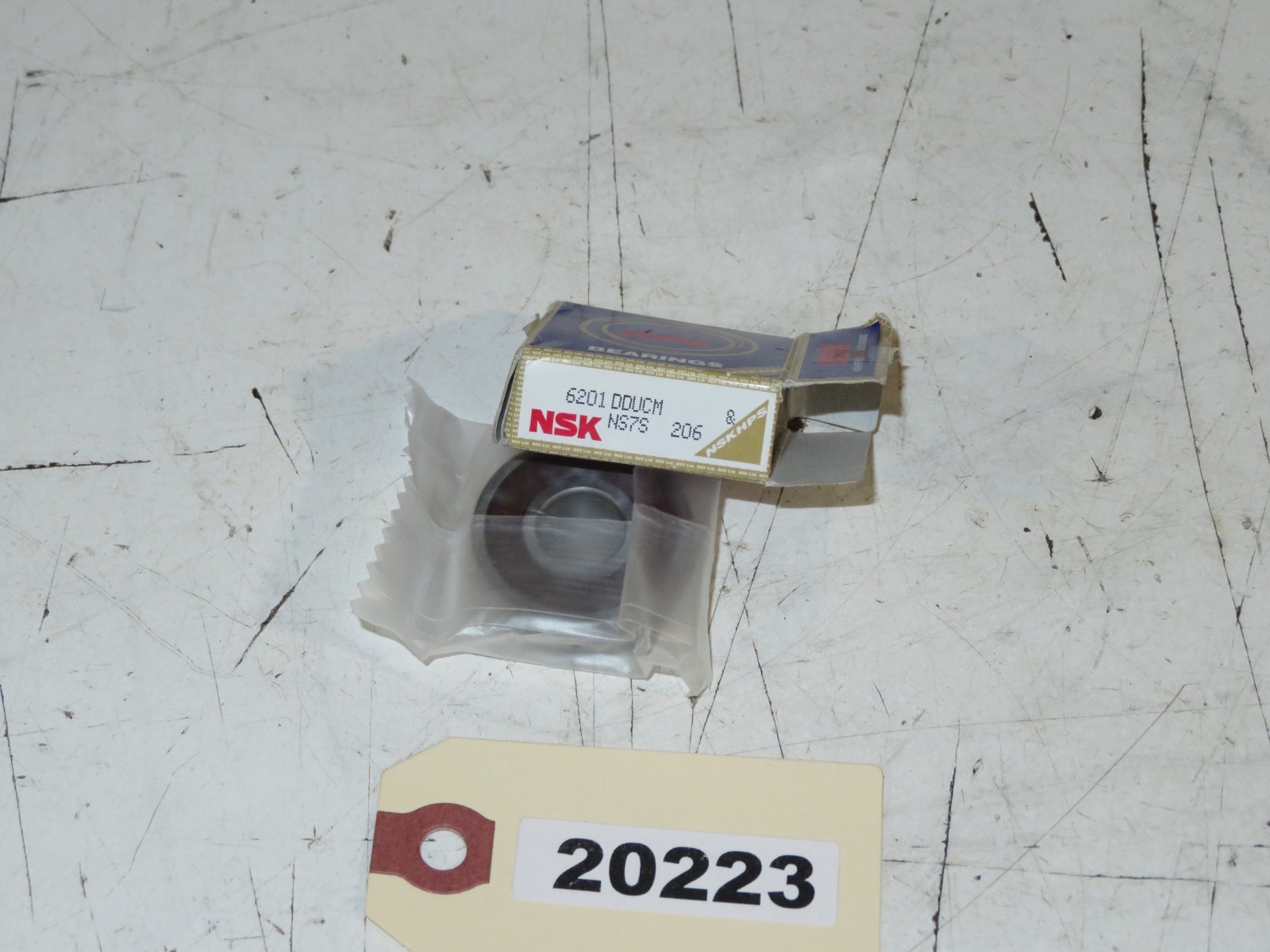 Polaris / NSK	New Aftermarket Water Pump Shaft Bearing Qty 1	3584008  6201 DDUCM