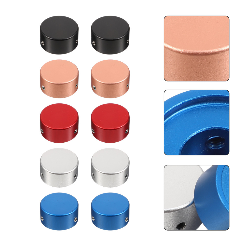 10Pcs Guitar Pedal Topper Barefoot Pedal Buttons Musical Instrument Accessories