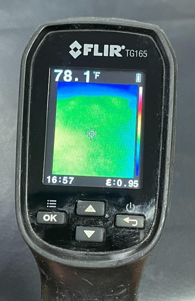 FLIR TG165 THERMAL CAMERA- USED.