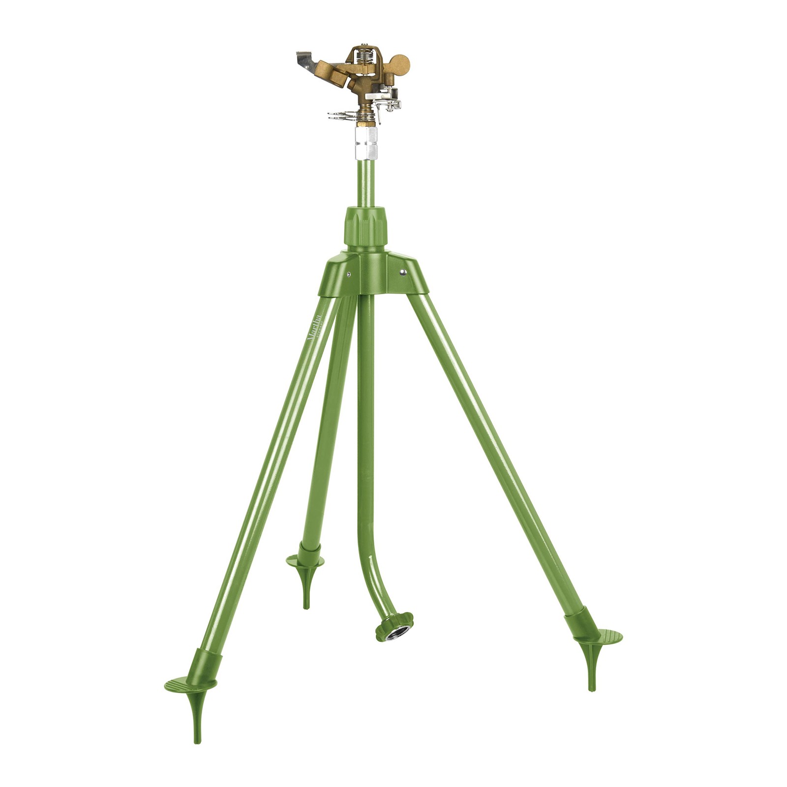 MARTHA STEWART HEAVY-DUTY BRASS IMPULSE SPRINKLER METAL TRIPOD 39" MTS-TIS39B