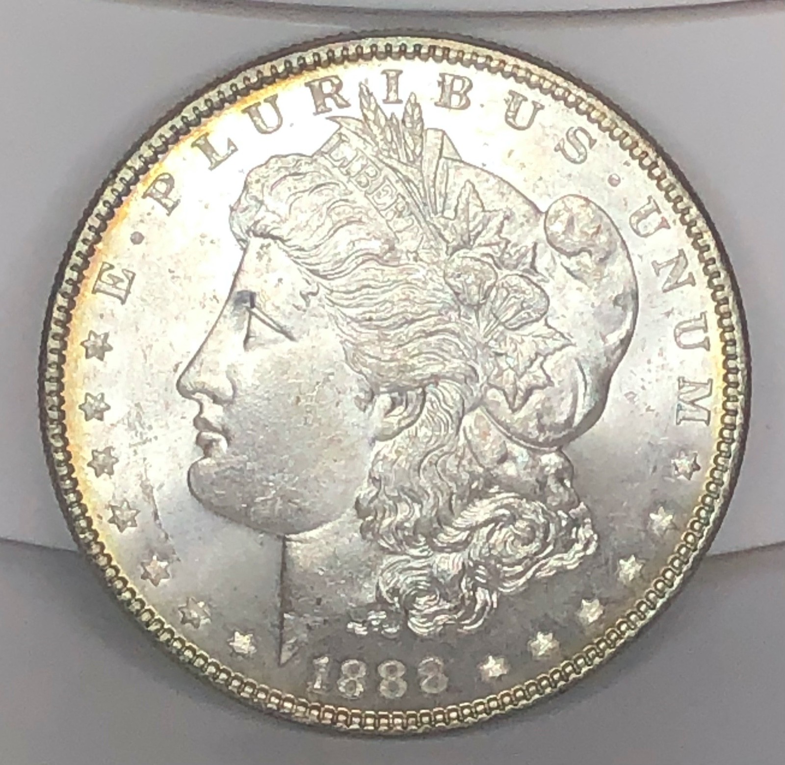 1888 MORGAN DOLLAR SILVER UNC.**