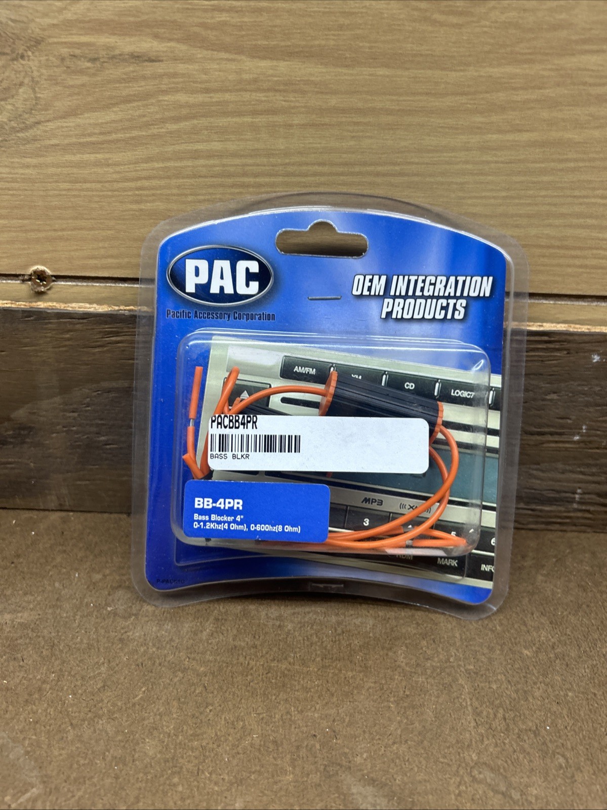 NEW! PAC BB-4PR Pair of 4" Bass Blockers (Blocks 0-1.2Khz at 4 Ohm)