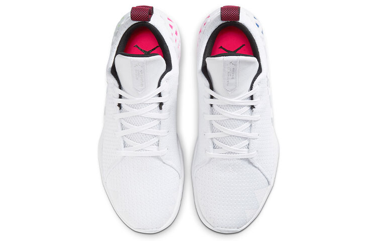 Jordan Jumpman Diamond PF Low White Mismatch Basketball Shoe CI1209-101
