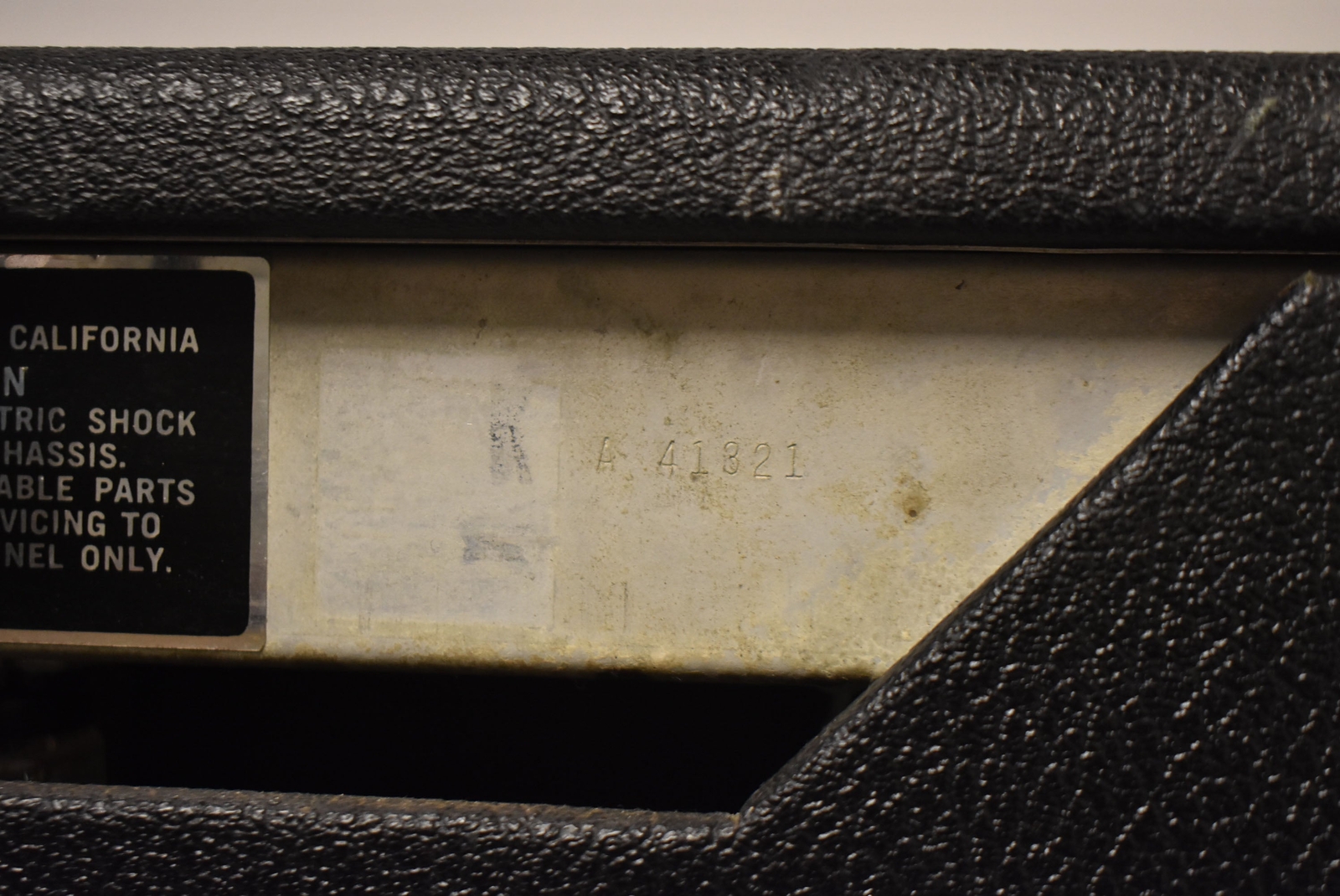 1973 Fender Champ 1x8 Combo Amplifier Silverface