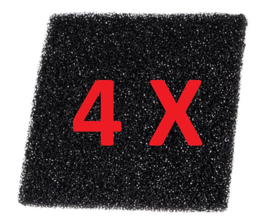 4-Pack Filters for  Soldering Smoke / Fume Extractor/Absorber, Activated Carbon