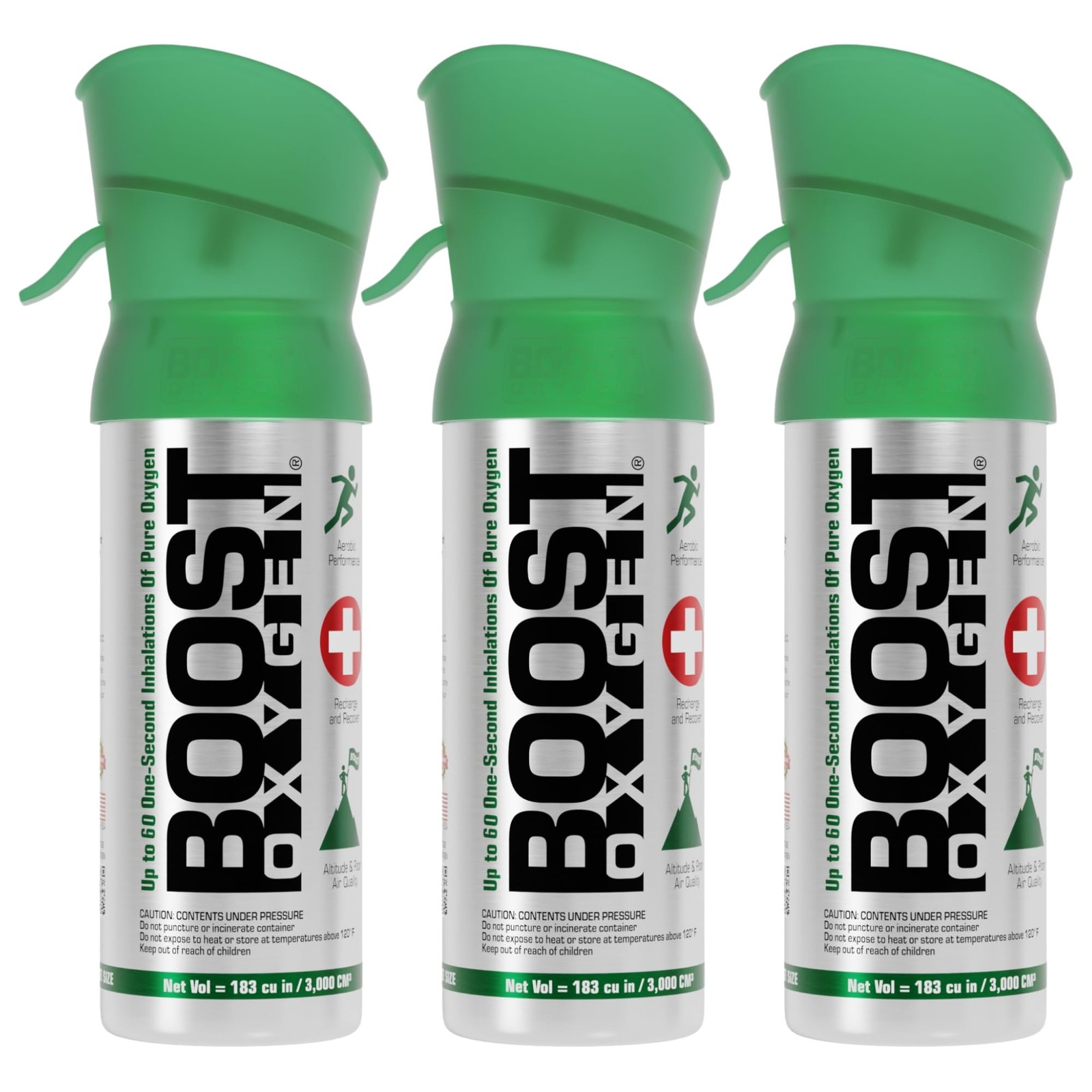 Boost Oxygen Pocket Size Natural 3L Canister | Respiratory Support for Aerobi...