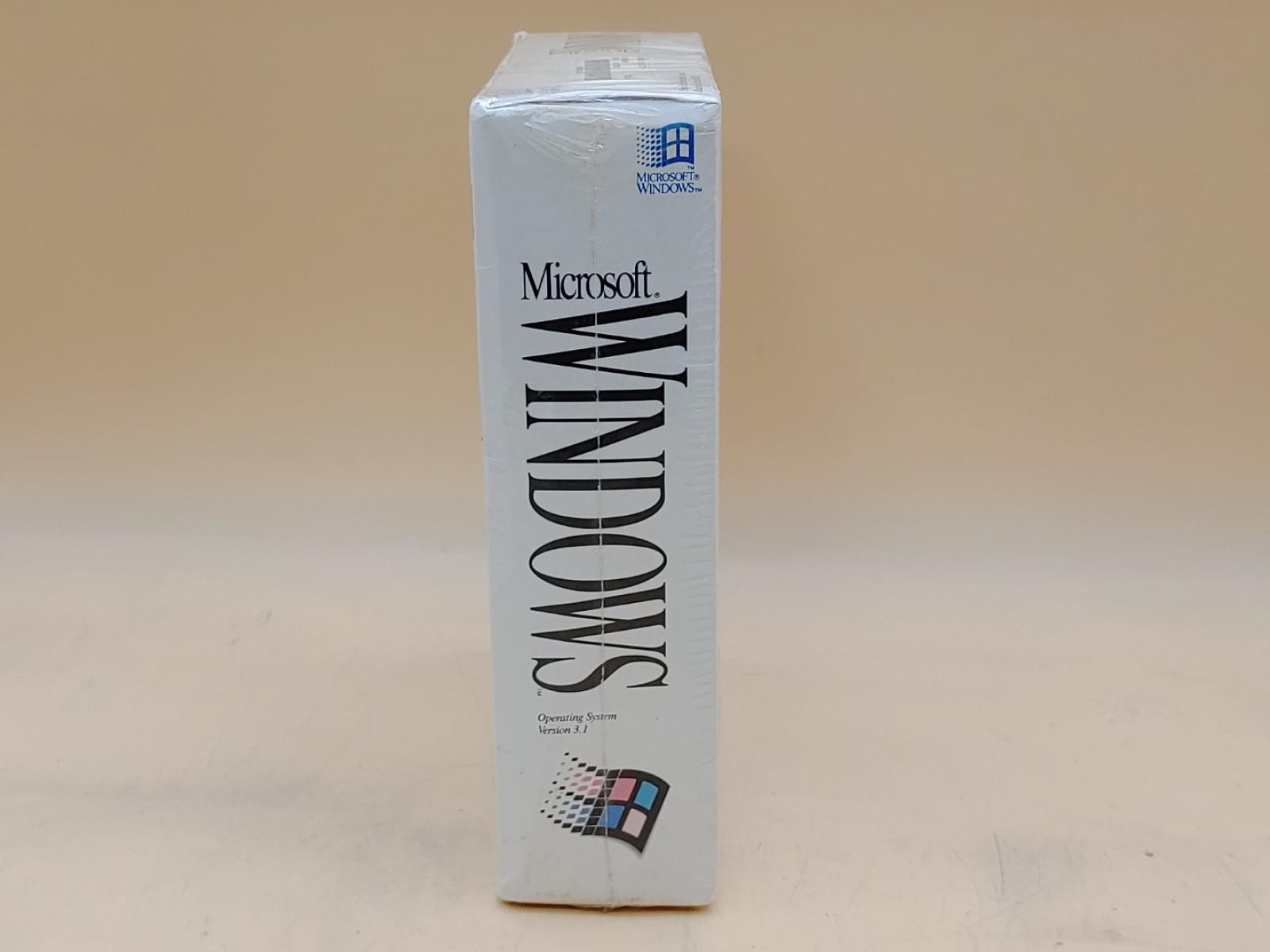 Microsoft Windows 3.1 Retail Box Floppy 3.5" **SEALED**