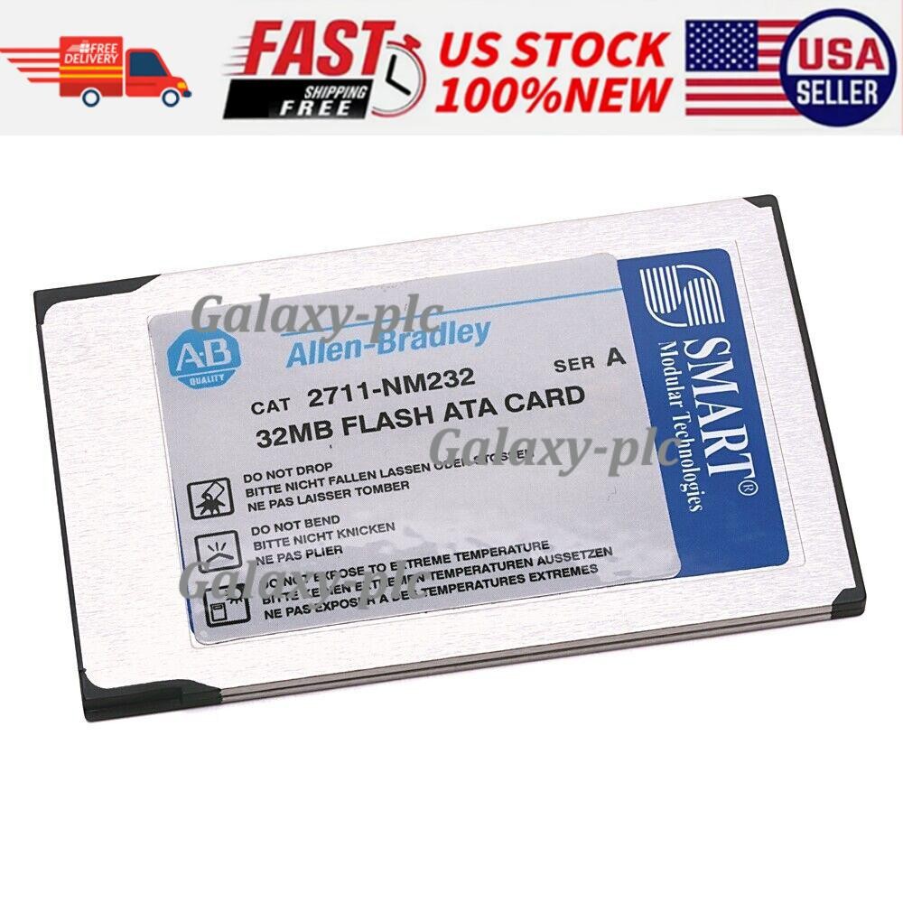 Allen-Bradley 2711-NM232 2711NM232 Ser. 32MB Flash ATA Card IN BOX NEW