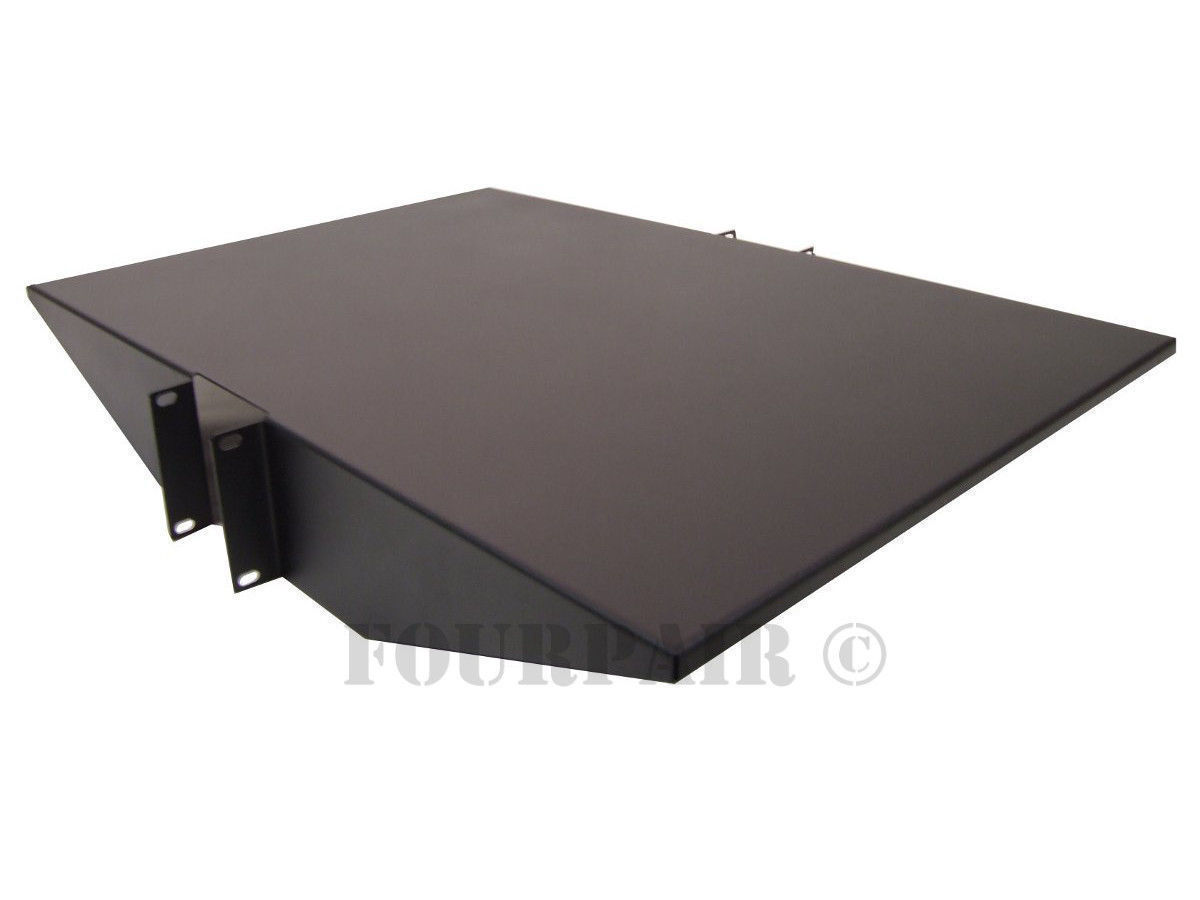 19" Center Weight Relay Rack Mount IT Data Networking Server Shelf 2U 22" Deep