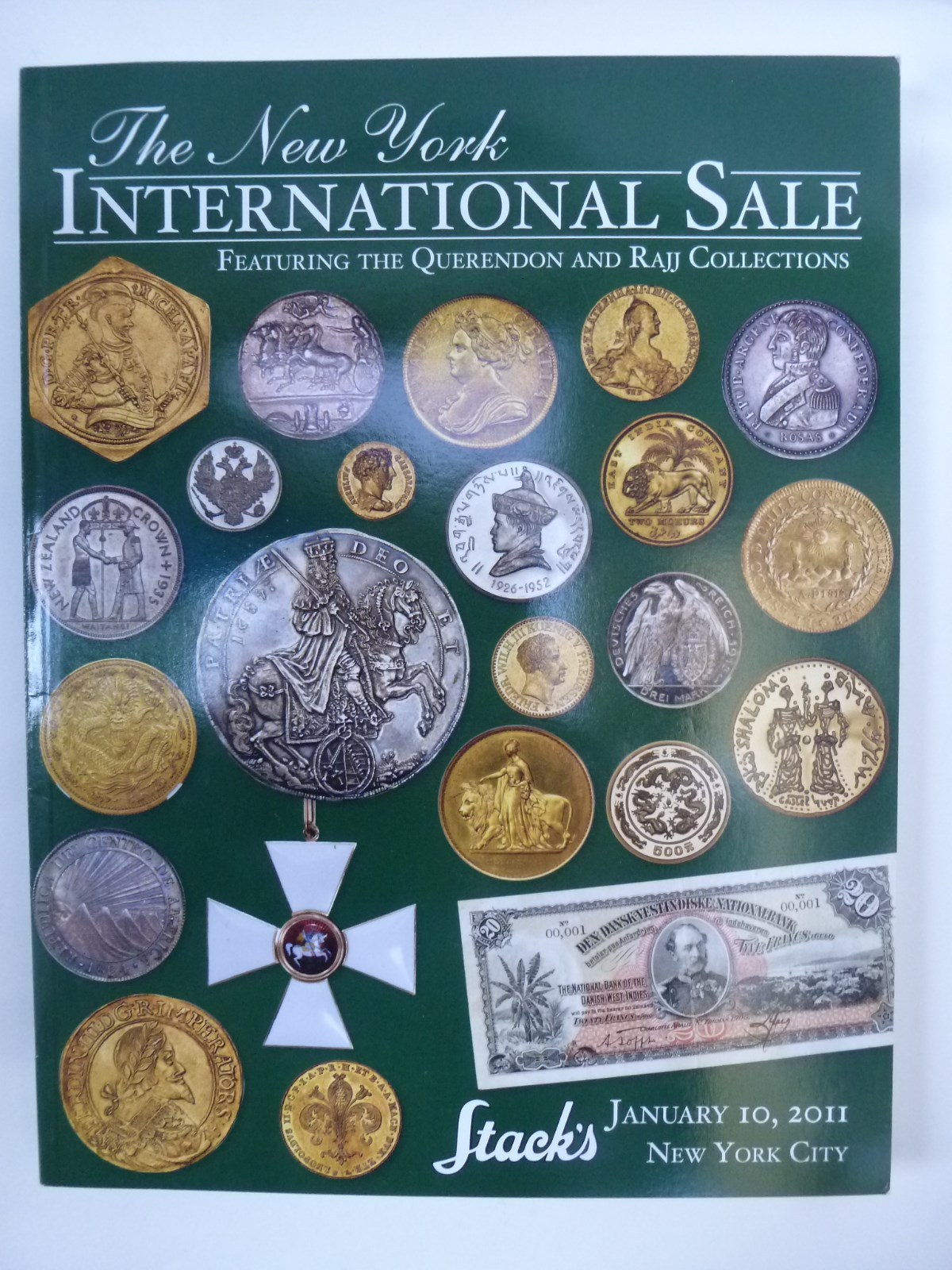 New York International Sale Stack's Auction Catalog Querendon & Rajj Collection
