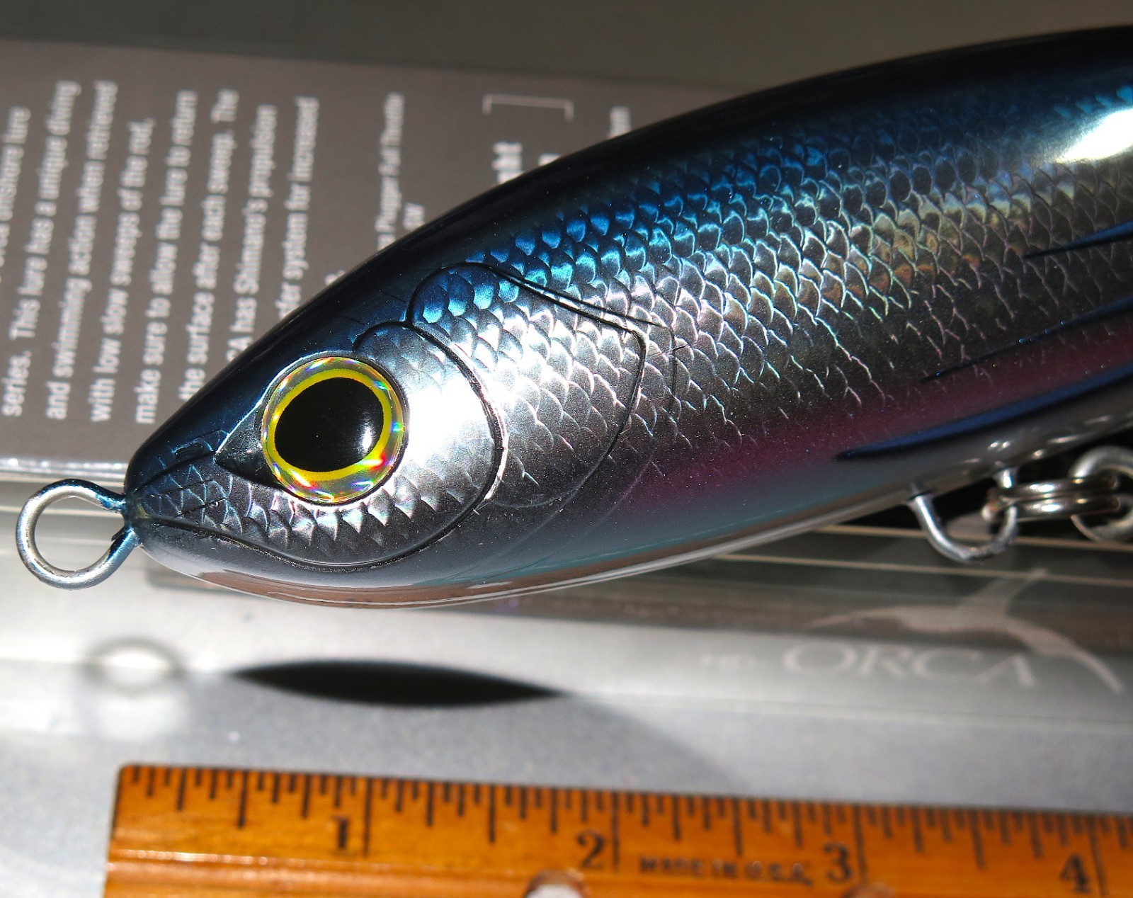 Shimano TP-ORCA Topwater (OT175SE SJ) Fish Lure 6.9 inch  4 oz NEW