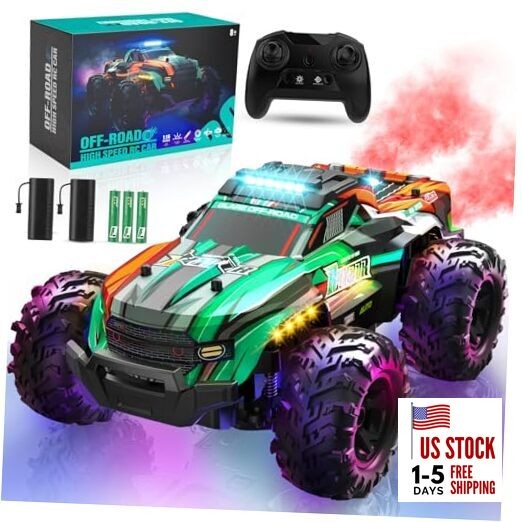 Remote Control Car, 1:16 All Terrain High Speed RC Cars Truck for Boy, Orange