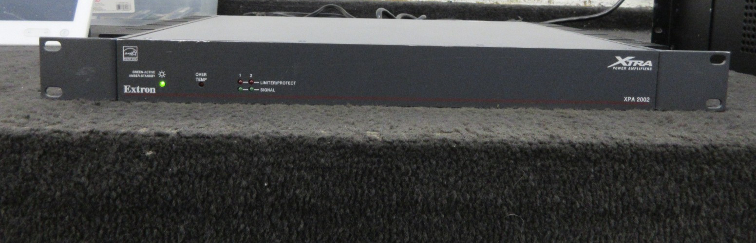 Extron XPA 2002‑70V Two‑Channel 200 W Power Amplifier 70V Rackmount Amp