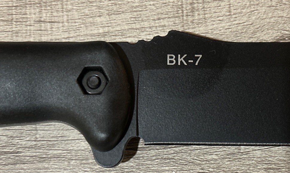Ka-Bar BK7 Becker Combat Utility 7" Fixed Clip Point Plain Black 1095 Cro-Van