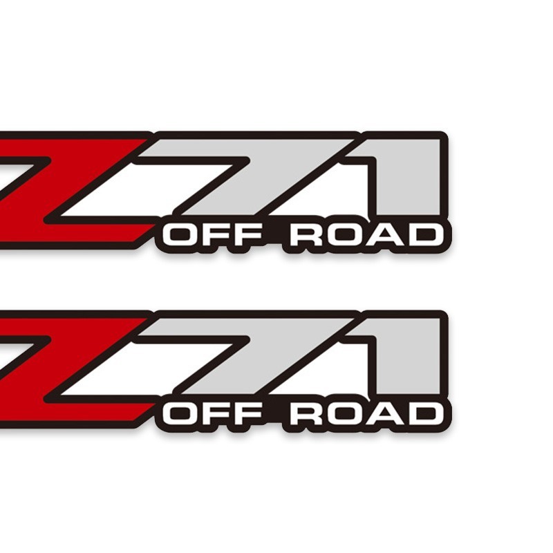 For Chevy Silverado Z71 Off Road Decals Stickers 2001-2006 Bed Side 1500 2500HD