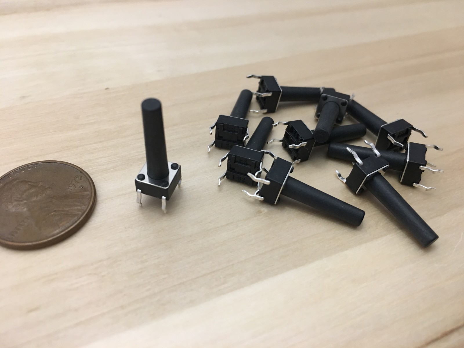 10 Pieces 6 x 6 x 18 Tactile Tact Push Button Micro Switch Momentary C6
