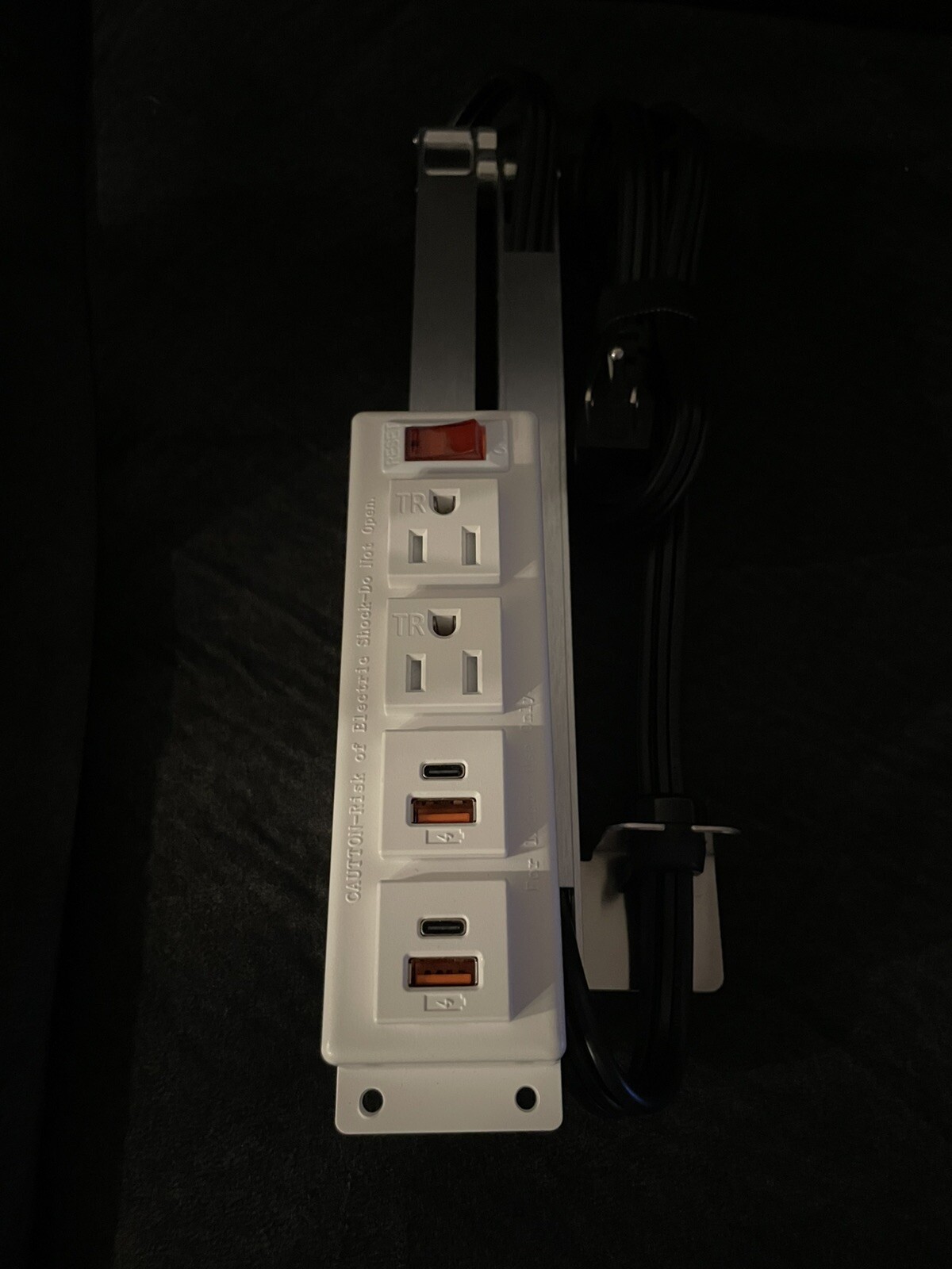Drawer Outlet Kit with PD 20W USB-C Fast Charging Station AC(TR)(15Amp)