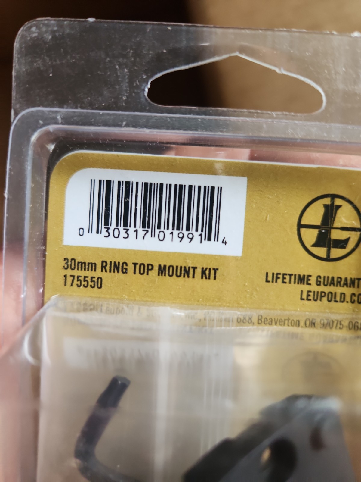 Leupold Deltapoint Pro 30mm Ring Top Mount Kit (175550)