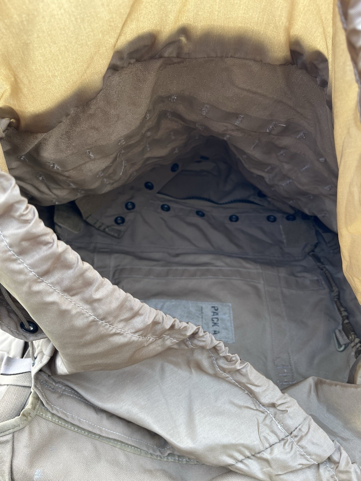 USMC FILBE Experimental Test A Main Pack Natick Labs Coyote Molle Trial Pattern