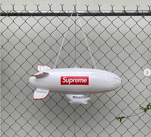 Supreme FW17 Inflatable Blimp Big Box Logo Red White Display Collectible - SALE