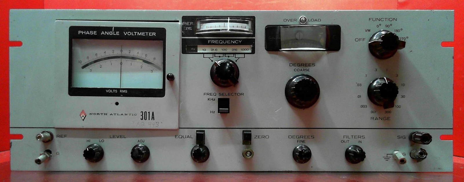North Atlantic 301A Phase Angle Voltmeter A0443