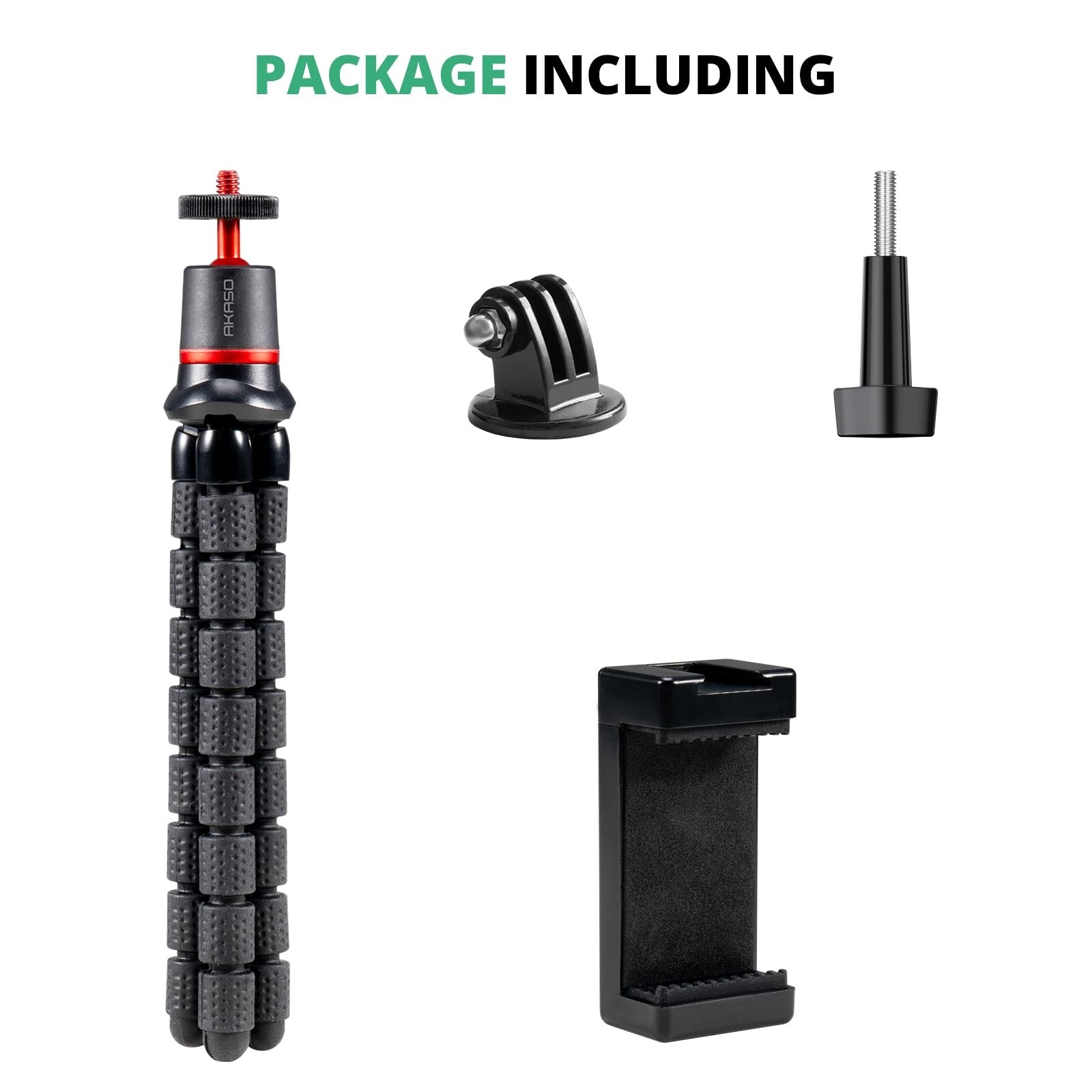 AKASO Action Camera Accessories Kit Compatible with AKASO Action Camera EK700...