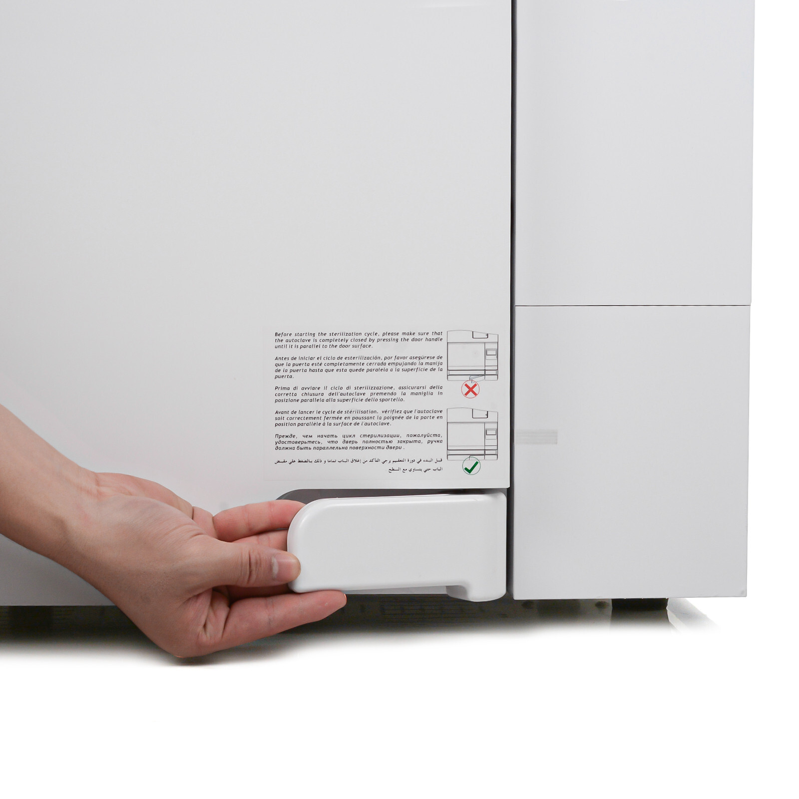 18L Class B Fully Automatic Autoclave 3 Times Vacuum Steam Sterilizer Printer US