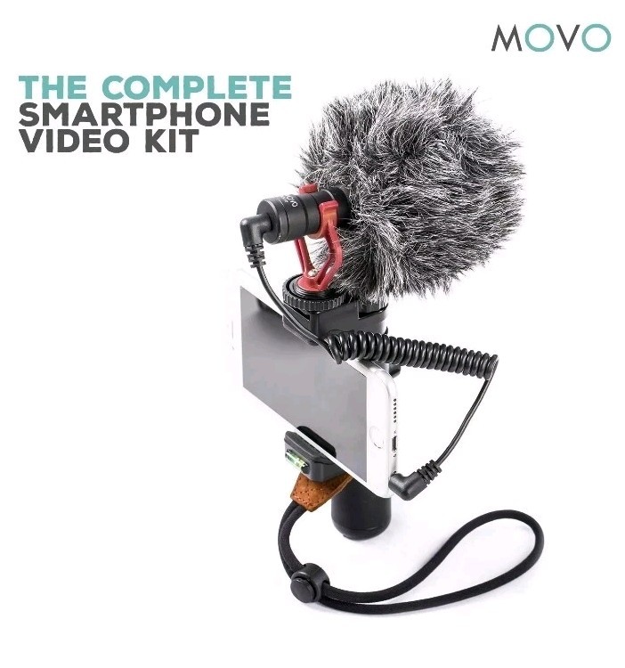 Movo Smartphone Video Rig with Shotgun Microphone Grip Handle Tested