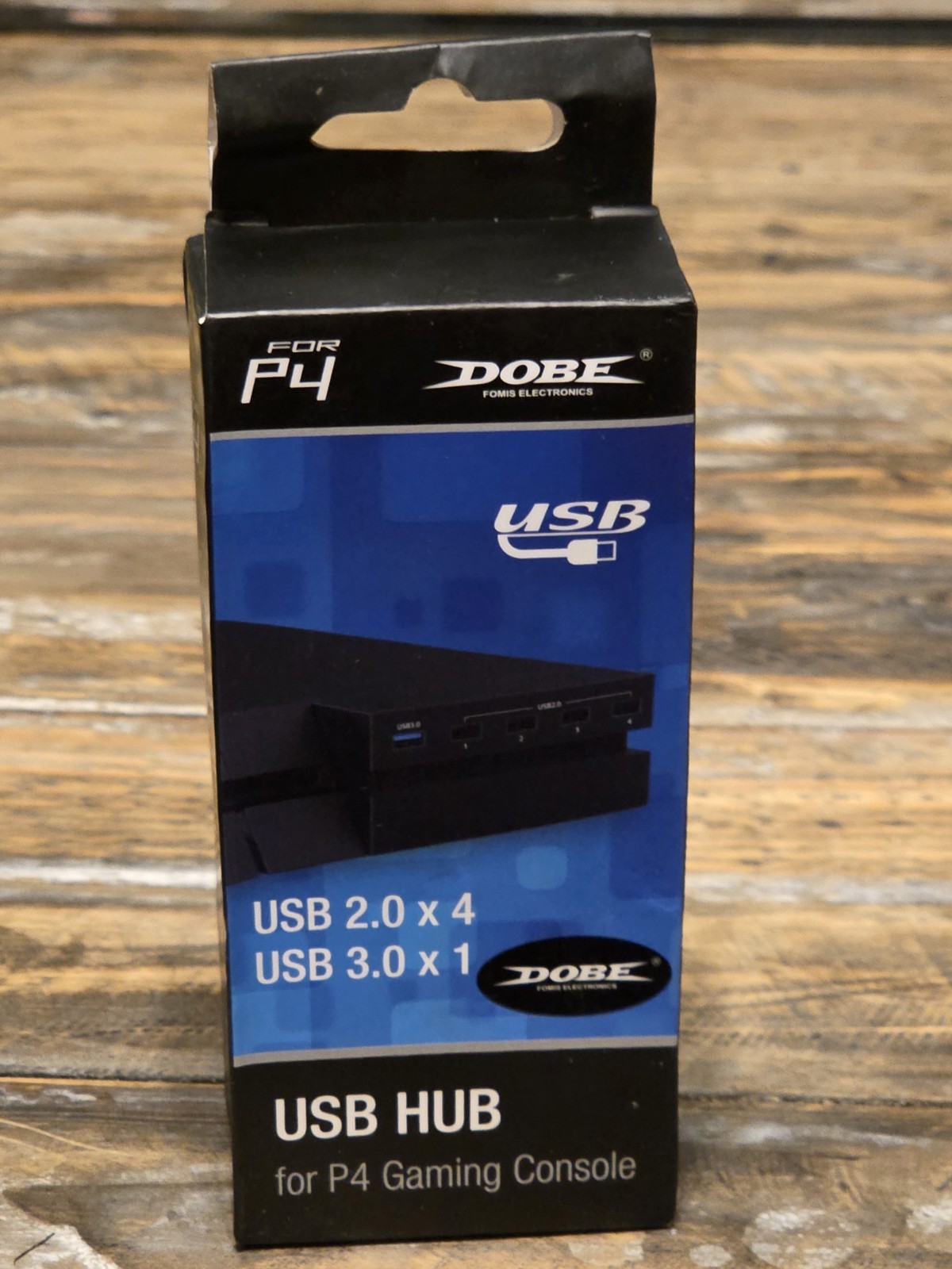 Dobe USB HUB for P4 Gaming Console, New