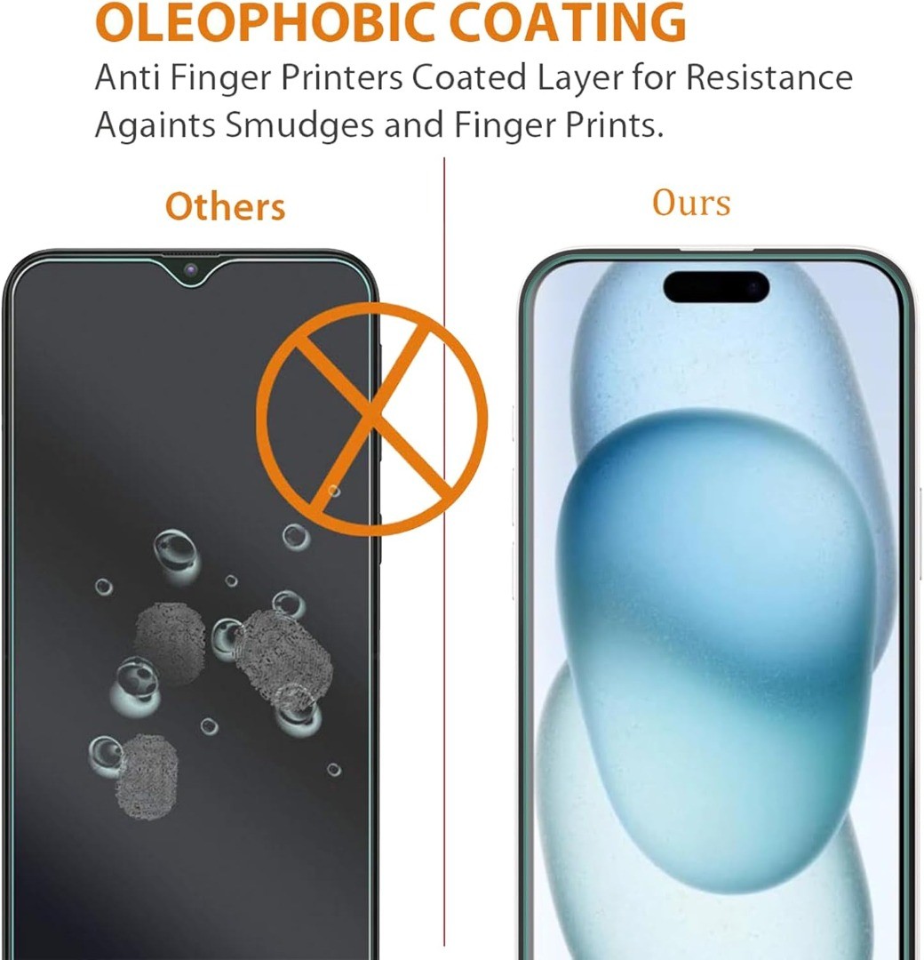 2Pack Gorilla Tempered Glass Screen Protector For iPhone 17e 17 16 15 Pro Max