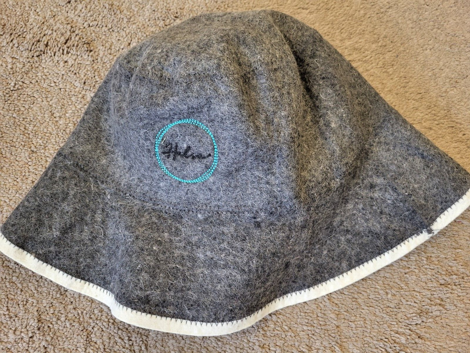 Halsa Wool Bucket Sauna Hat OS Gray