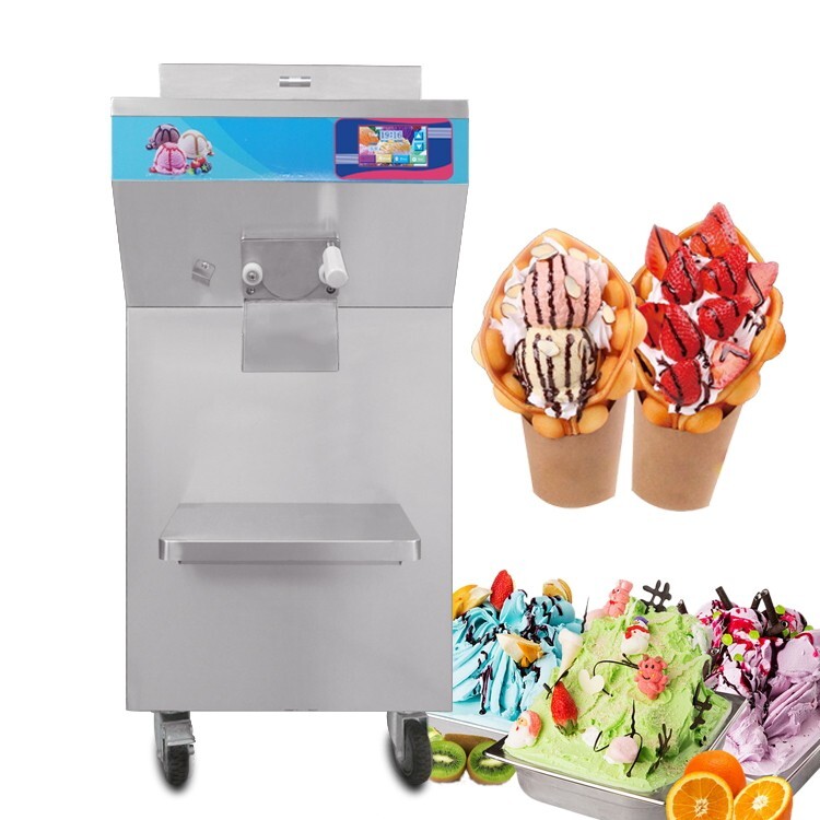 USA New Commercial Fresh Fruit Gelato Hard ice Cream Machine Batch Freezer