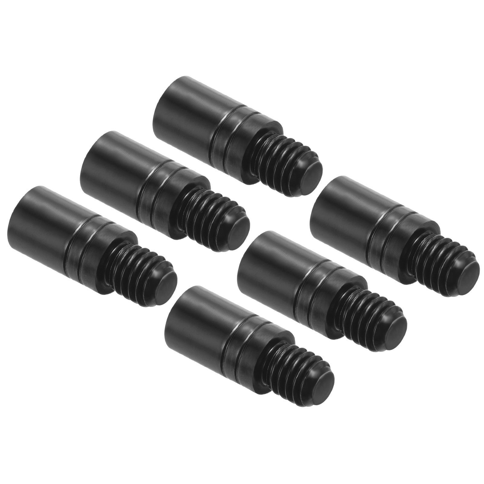 2g Copper Dart Weight Add Accentuator 6 Pcs 10mm Length 2BA Thread Black