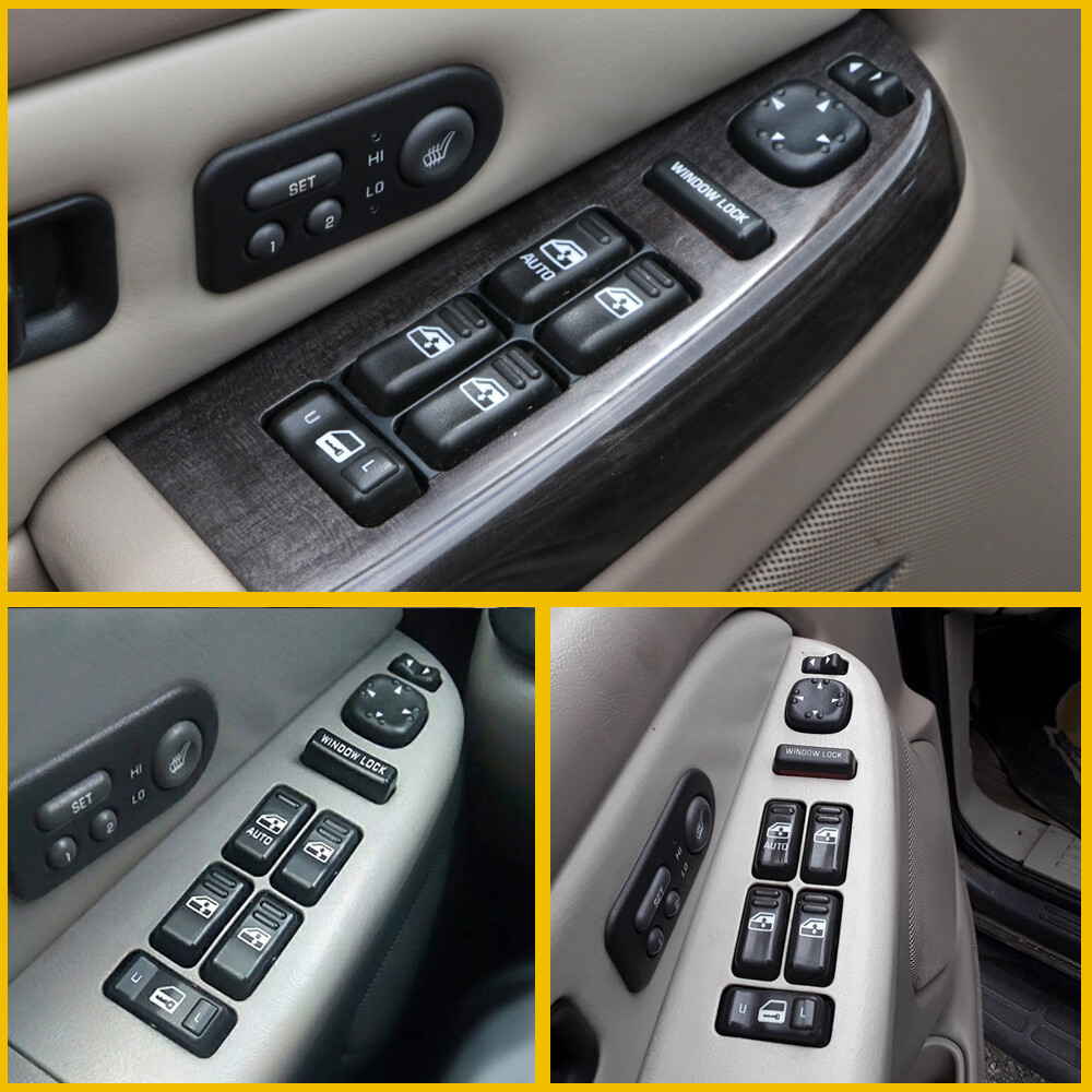 For 2000-2002 Chevy GMC Left Driver Side Master Power Window Door Switch Control