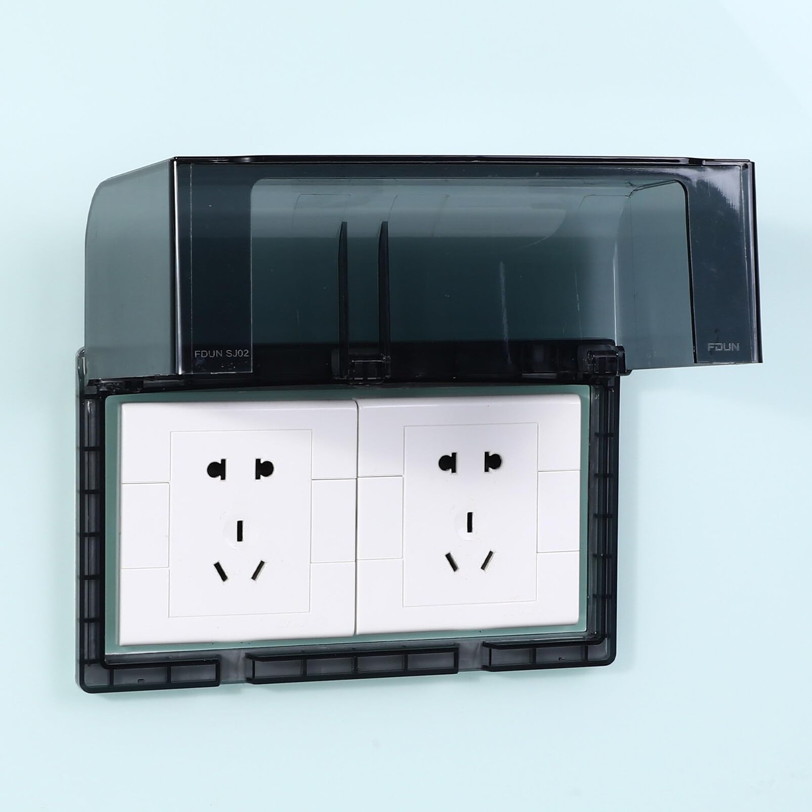 Outlet Cover Outdoor Plug Box Guard Case Protector Double-Position Thickened ...