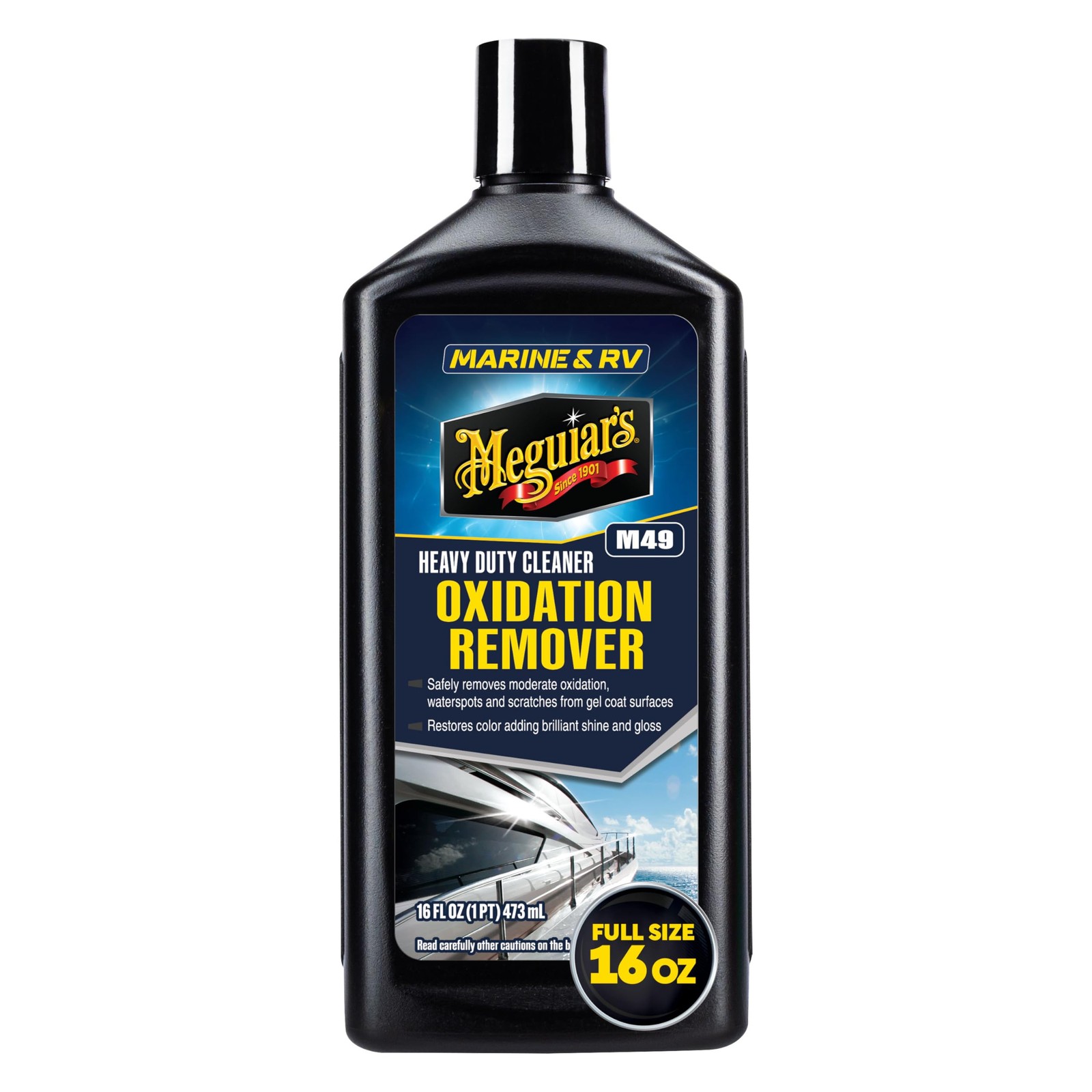 Meguiar's M4916 Marine/rv Heavy Duty Oxidation Remover, Oxidation, Wat