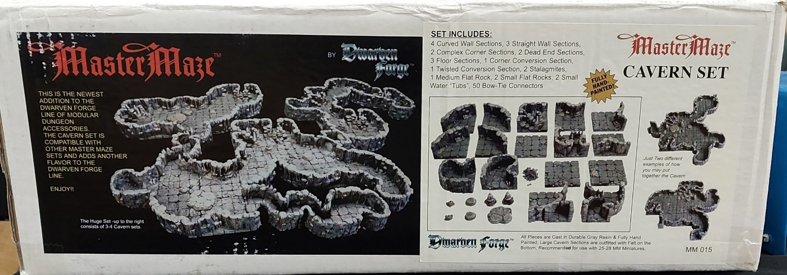 Dwarven Forge Master Maze Cavern  Terrain Painted 25-28mm MM015