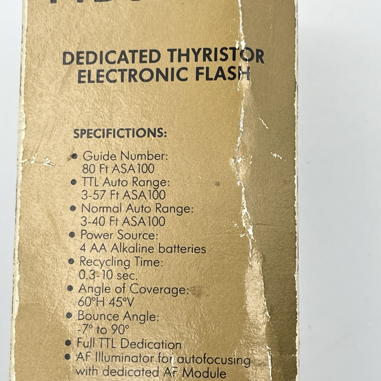 Promatic FTD 5200 Shoe Mount Camera Flash Auto Electronic - Works