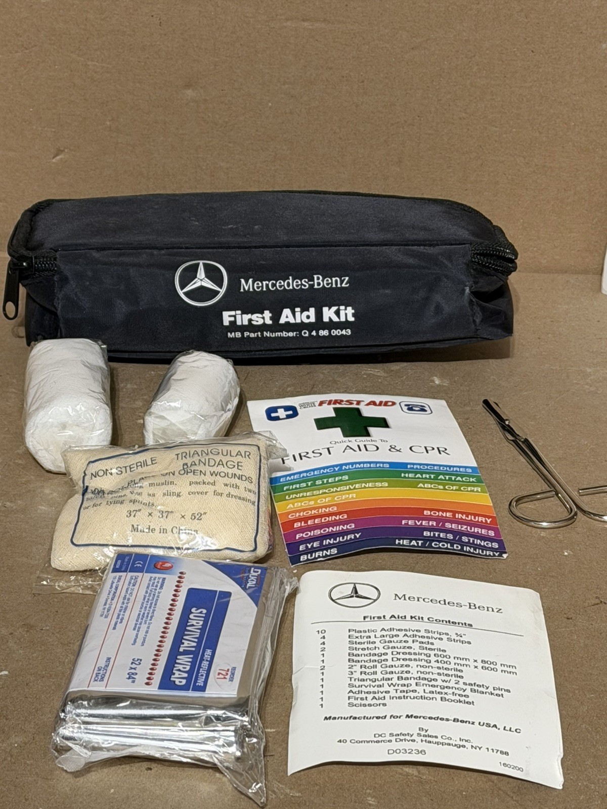 Mercedes-Benz First Aid Kit original