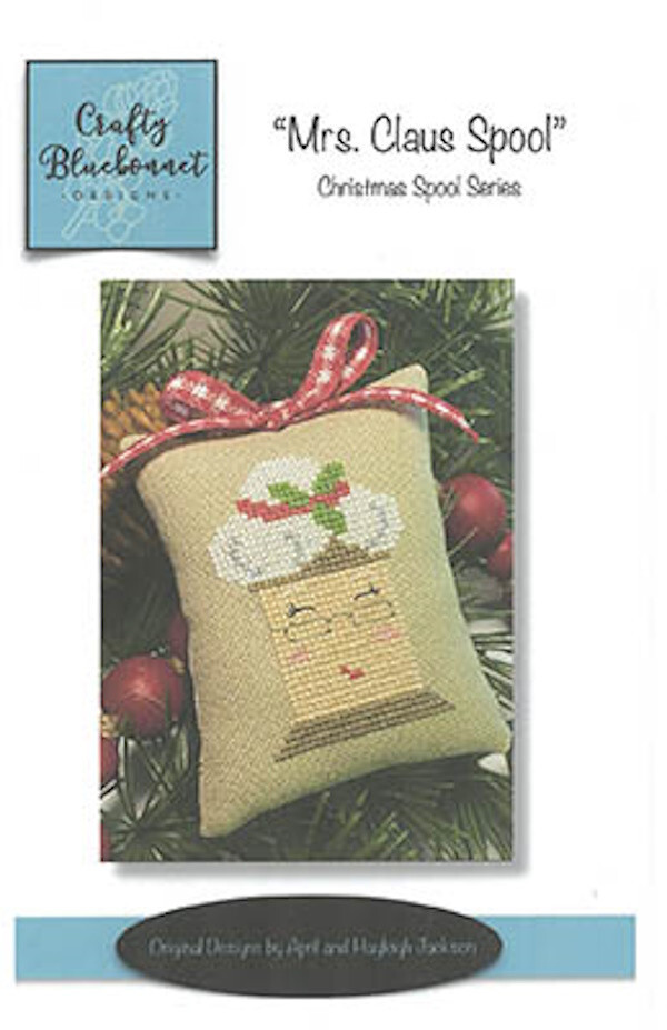 Mrs. Claus Spool~Crafty Bluebonnet Designs