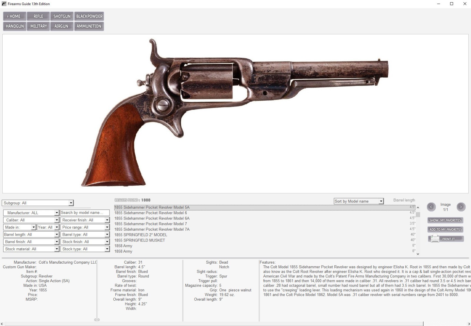 Firearms Guide 16th PRO Edition Flash Drive & Online Combo (MSRP $240)