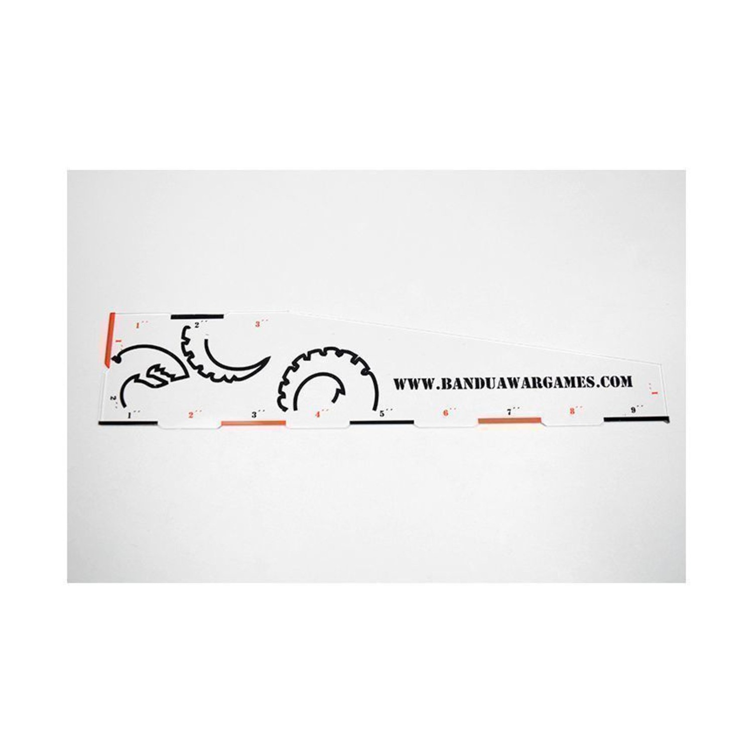 Bandua Warhammer Accessory 9" Ruler - The Devourer New